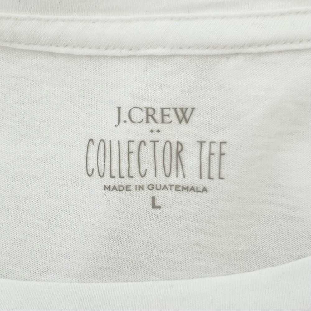 🌸NWT J.Crew Collectible Autumn Long Sleeve Tee. Green Pick Up w/Pumpkins. Large - Picture 6 of 10